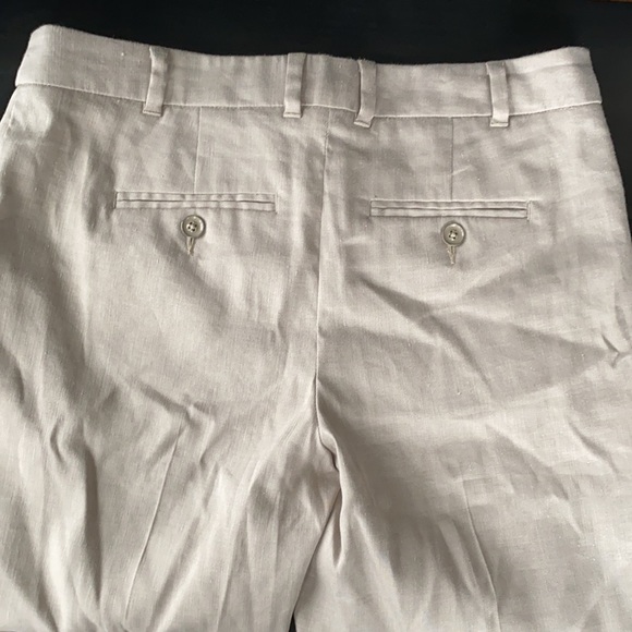 RW & Co linen modern flare trousers - Picture 4 of 4